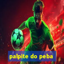 palpite do peba